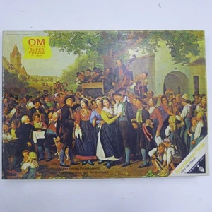 Rompecabezas Ravensburger 1000 muy raro 1971 Waldmuller Biedermeier escena en muy buena condición - Imagen 1 de 7
