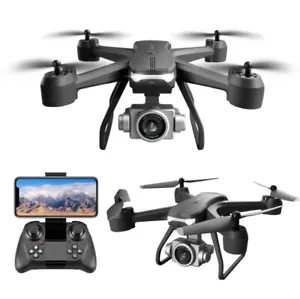 WiFi FPV RC Drone 4K HD Wide Angle Dual Camera Selfie Quadcopter wit 2 Batteries - Picture 1 of 9