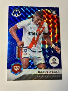 Randy Nteka 2021 Panini Mosaic La Liga Rookie BLU /99 Prizm RC #148 - Foto 1 di 2