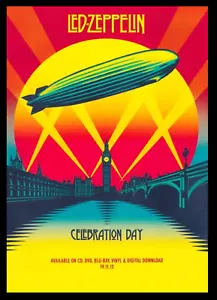 LED ZEPPELIN Celebration Day Poster Print - Bild 1 von 1
