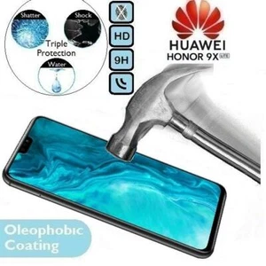 Genuine Tempered Glass Screen Protector Honour 9X Light For Huawei Honor 9X Lite - Picture 1 of 2