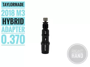 Adapter sleeve 0.370 for Taylormade 2018 M3 SIM SIM2 Hybrid Rescue Right Hand RH - Bild 1 von 5