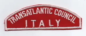 Transatlantic Council (116 mm), Italien RWS rot-weißer Streifen, neuwertig! - Bild 1 von 1