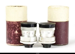 2x Lens Zeiss Biotar 2/25mm Zeiss Sonnar 2.8/40mm   Mint Box  - Picture 1 of 4