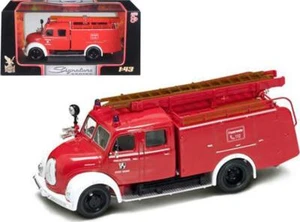 1961 Magirus Deutz Mercur TLF-16 Red/White 1/43 Diecast Model Car by Road - Picture 1 of 12