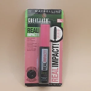 Maybelline Great Lash Real Impact~252 Brownish Black Makeup Liner Eye - Bild 1 von 4