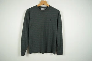 CARHARTT WIP _ HERREN RUNDHALS GESTREIFTES LANGARM T-SHIRT GLEESON SWEATSHIRT _ S - Bild 1 von 4