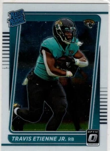 2021 Panini Donruss Optic Travis Etienne Jr.  No. 214 Jacksonville Jaguars - Bild 1 von 2