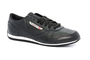 DIESEL Y00643 PS985 T8013 SHECLAW Wmn's (M) Black Leather Lifestyle Shoes - Picture 1 of 7