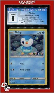 Ultra Prism 32 Piplup Cosmos Holo Toys R Us CGC 8 - Subgrades - Picture 1 of 2