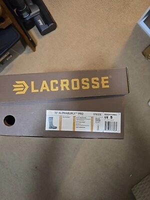 Lacrosse Hunting Boots. Brand New  Still In Box. Size 5 Asking $200.00 / BO - Image 1 of 3