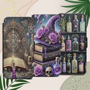 FUNDA DE TELÉFONO BILLETERA ABATIBLE MÁGICA PENTAGRAMA BRUJA PARA IPHONE SAMSUNG PIXEL MANDALA - Imagen 1 de 8