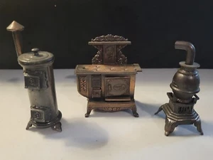 3 sacapuntas de metal fundido a presión de colección quemadores de madera y carbón - Imagen 1 de 2