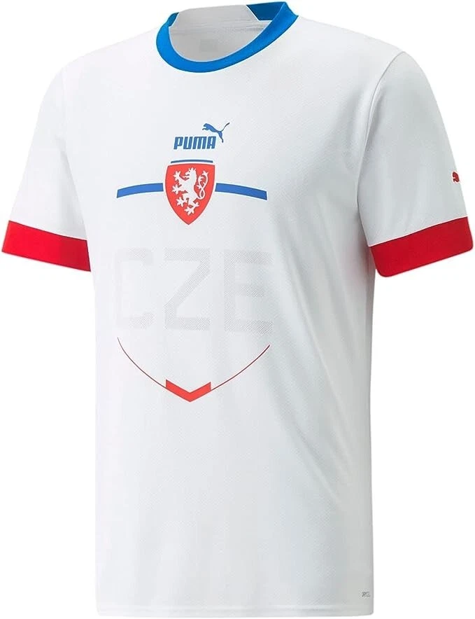 Puma Czech Republic Away '22 Men's Replica Jersey White size 2XL 765866