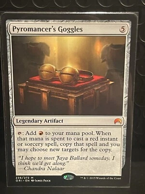 Pyromancer's Goggles Magic Origins Regular MINT CONDITION - Image 1 of 3