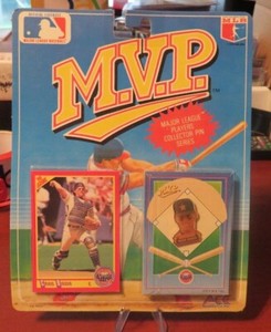 #55 1990 ACE NOVELTY SCORE MVP PIN CRAIG BIGGIO