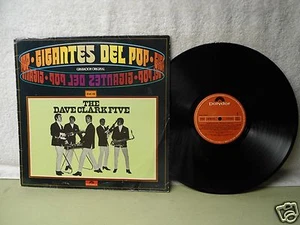 The Dave Clark Five LP Gigantes Del Pop Clean 1978 Greatest Hits Spain Orig! - Picture 1 of 7