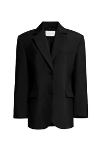 Magda Butrym X H&M - OVERSIZED BLACK WOOL BLAZER JACKET - LARGE - NEW HM NWT - Picture 1 of 1