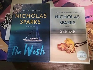 Nicholas Sparks Books lot See Me & The Wish - Bild 1 von 2