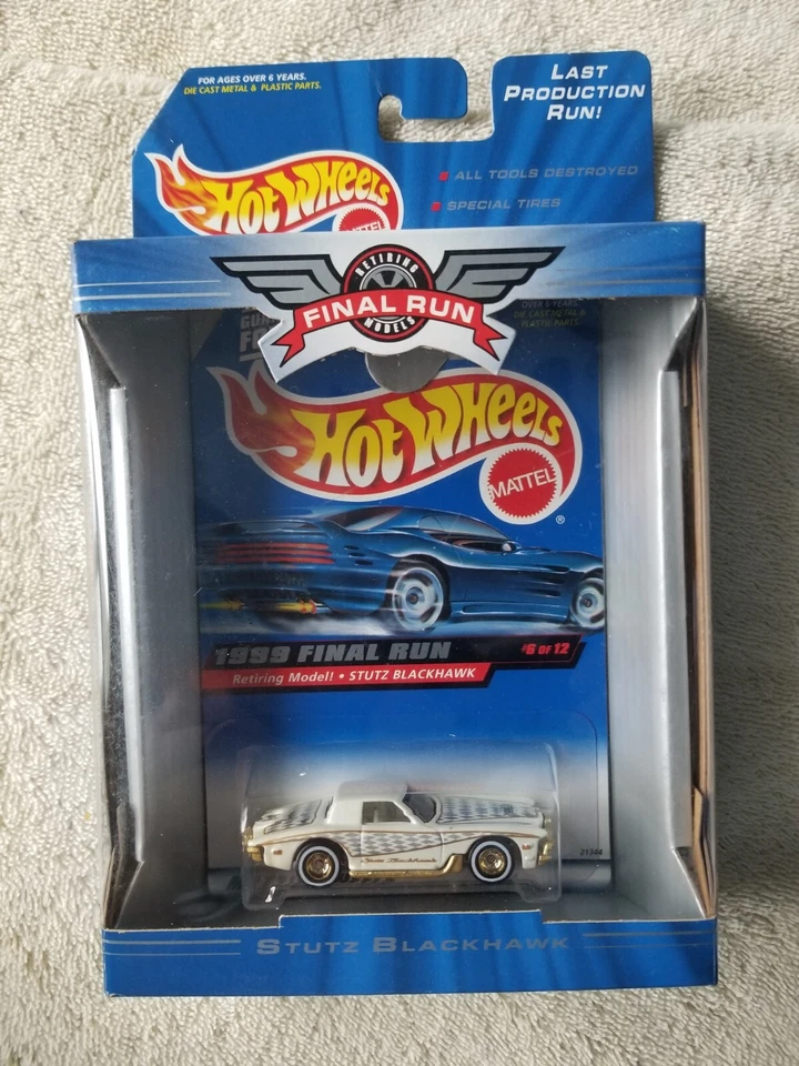 1999 Hot Wheels Final Run  Last Production Run     STUTZ BLACKHAWK - Image 1 of 1
