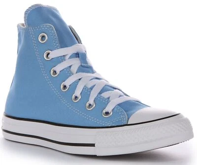 Converse A04541C Chuck Taylor All Star Unisex Zapatilla Azul Claro UK 7-10 - Imagen 1 de 4