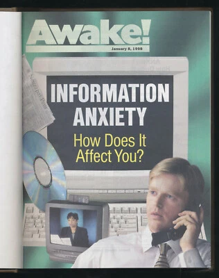 Awake ! 1998 Vol 79 Bound Volume Jehovah's Witnesses Mission Hand Outs JW Hall - Image 1 of 3