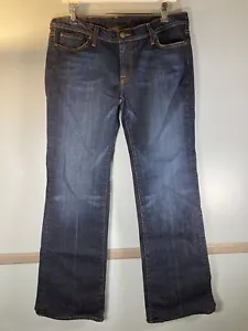 Jeans Free People Donna 32 Denim We The People Abbellire Gamba Dritta Lavaggio Scuro - Foto 1 di 6