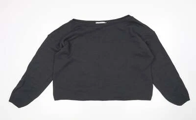 In the Style Womens Grey Round Neck Acrylic Blend Jumper Size 14 - Image 1 of 4