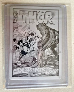 Thor #151 - Jack Kirby - black printing plate - Picture 1 of 2
