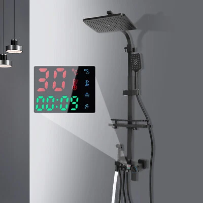 Shower Panel Rain Shower Massage Shower Set Shower Fittings with Hand Shower Shower System - Image 1 of 4