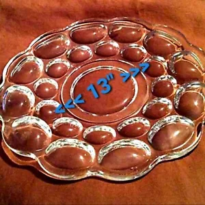 Heisey Whirlpool aka Provincial Big & Bold, Clear & Bright. Serving Platter - Picture 1 of 1