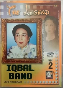 The Legend Iqbal Bano Queen Of Ghazal Vol 2 - Pakistani Music DVD - Bild 1 von 2
