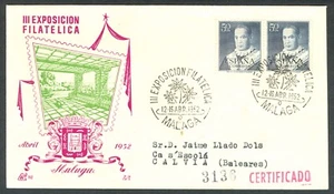 ESPAÑA - AÑO 1951 - EDIFIL 1102 - SAN ANTONIO MARÍA CLARET - SOBRE CONMEMORATIVO - Foto 1 di 2