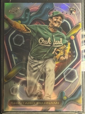 2023 Topps Cosmic Chrome - Shintaro Fujinami #71 Nucleus Refractor (RC) - Image 1 of 2