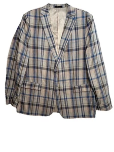 Ralph Lauren Black Label Men's Classic-Fit Ultraflex Stretch Linen Blazer Sz 46L - Picture 1 of 10