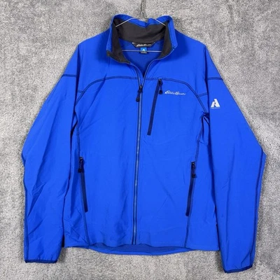 Eddie Bauer First Ascent Jacket Mens M Sandstone Softshell Tech Full Zip Hike - Image 1 of 4