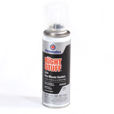 Permatex Gasket Making Compound 25223; The Right Stuff 4.0oz Power Can, Black - Image 1 of 2