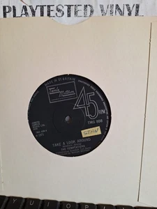 THE TEMPTATIONS TAKE A LOOK AROUND TAMLA MOTOWN SOUL UK  EX 7" VINYL 45 SINGLE - Picture 1 of 4