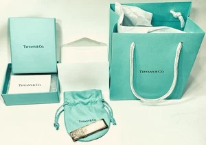 Tiffany & Co. Makers NY Geldklammer T & Co Sterling Silber 925 Box Tasche und mehr! - Bild 1 von 11