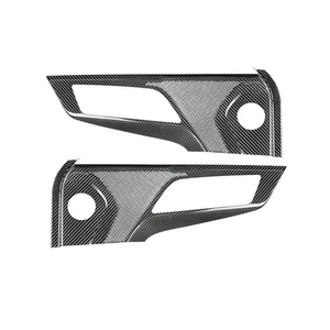 Carbon Fiber Interior Door Speaker Panel Cover Trim for Ford Mustang 2024-2025 - Picture 1 of 3