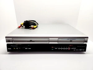 Pioneer DVD VHS Combo Player Recorder DVR-RT500 w/ Cables TESTED WORKS - Picture 1 of 18