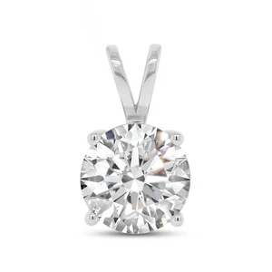 IGI 1,00 Karat Lab Grown Diamant Solitär Anhänger 14k Gold Farbe D VS1 - Bild 1 von 6