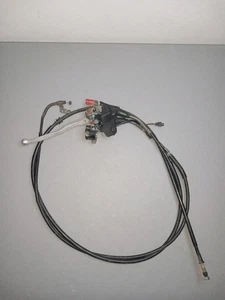 ✅  2004 LTZ400 OEM Clutch Lever Set Cable Line Perch Assembly READ DESCRIPTION - Bild 1 von 13