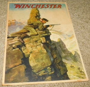 WINCHESTER SHOTGUN POSTER PRINT HEAVY PAPER - Picture 1 of 3