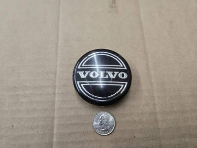 Volvo OEM 2003-2017 C70 S40 S60 S80 V50 V60 V70 Black Center Cap Cover 30666913 - Image 1 of 4