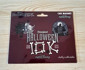 2025 RunDisney Disneyland Halloween Villains Cruella 10K Run Car Imán - Imagen 1 de 2