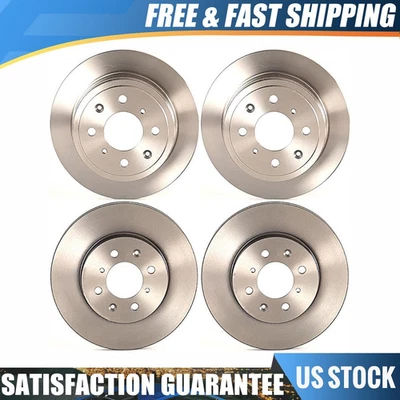 Juego de rotores de freno delanteros y traseros Brembo recubiertos OE para Acura Integra 1990 1991 1992 Foto 1 de 4