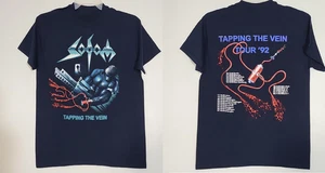 Sodom Tapping The Vein Tour 1992 T-Shirt schwarz alle Größen BB462 - Bild 1 von 3