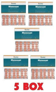 🌿 Himalaya Menosan Tablets 60 x5 | Women's Herbal Wellness | Exp 06/2027 | - Picture 1 of 5
