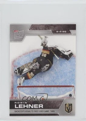 2019-20 Topps Now NHL Stickers Stanley Cup Playoffs /151 Robin Lehner #SCP-146 - Image 1 of 2